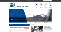 Desktop Screenshot of mutiaranata.com